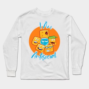 I Am Antisocial Long Sleeve T-Shirt